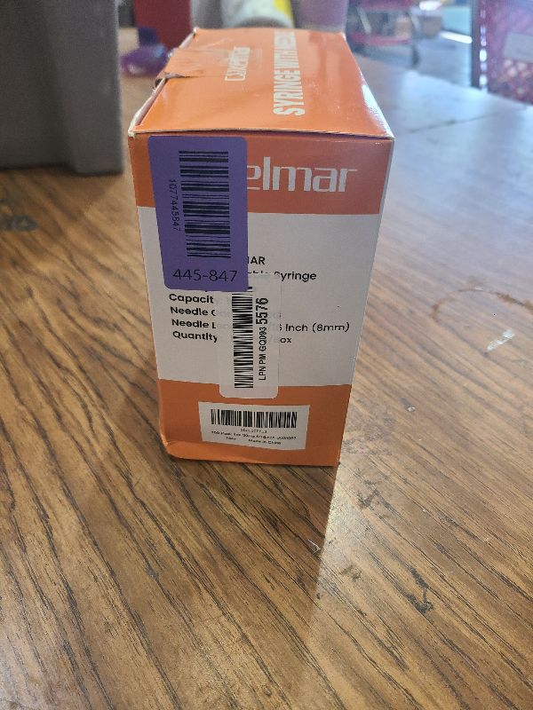 Photo 1 of 100 Pack 1ml/cc 30G 5/16" Lab Refilling Supplies, Industrial Measurement, Individually Wrapped