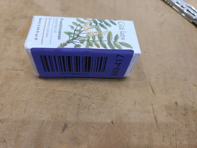 Photo 1 of 100% Pure Frankincense Essential Oil - 0.34 Fl Oz - Frankincense Oil for Hair, Skin, Diffuser, Aromatherapy & DIY Candle Making Scent
