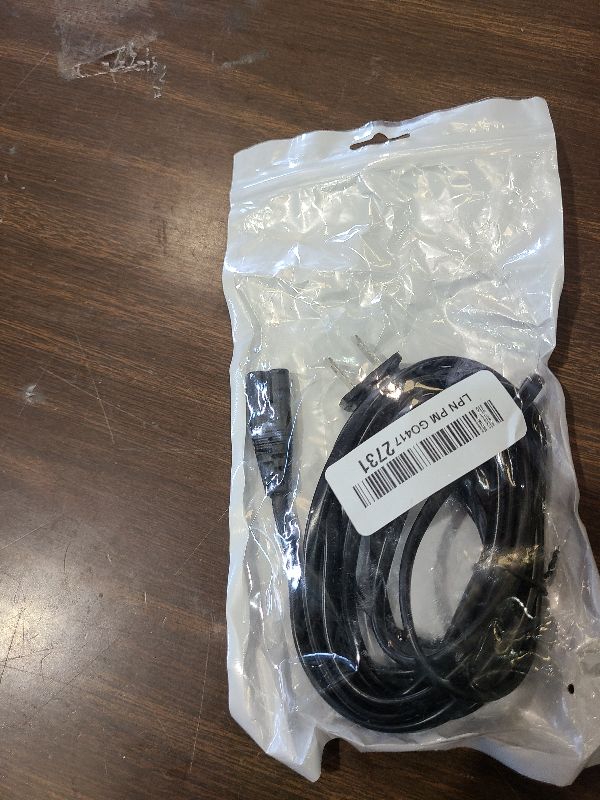 Photo 1 of 10FT 2 Prong TV Power Cable Cord for TCL Roku Smart LED LCD HD 24" 32" 40" 42" 43" 48" 50" 55" 60" 65" 75" 85" Inch TV- TCL Roku TVs 55s405 43s425 50s425 AC Power Cable Longer Plug Cord Replacement
