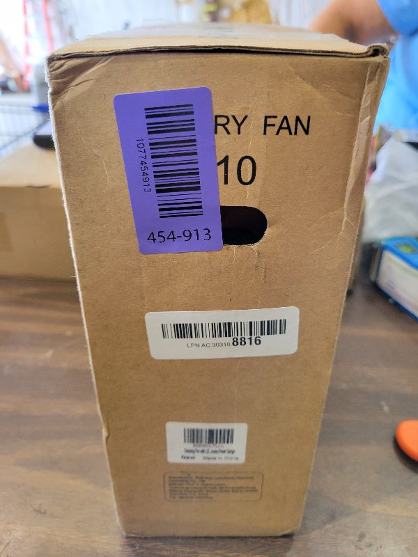 Photo 1 of 20000mAh Battery Powered Camping Fan, 58Hrs Rechargeable Portable Fan, 400LM Light, 360° Hook, Whisper Quiet Battery Operated Fan for Outdoor Car Travel Gear Essentials Power Outages Co-brand AMACOOL