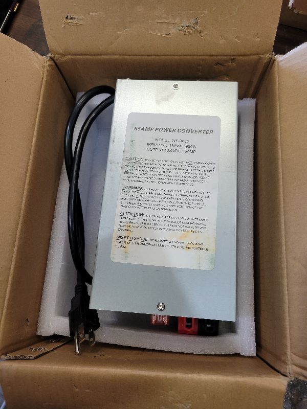 Photo 1 of ???? ??????? WF-9855 55 Amp Power Converter, Rv Power Converter, WF-9855-AD, Replace for RV Trailer Camper 9800 Series, WF-9855-AD, 55 Amp Power Converter for Rv, 5 Years Warranty