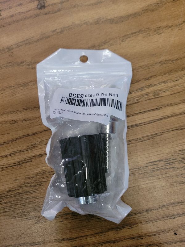 Photo 1 of 1Set High Pressure Washer Hose Insert Fittings Car Washer Water Cleaning Hose Pipe Fitting TwistConnector Quick Fixing Pressure Washer Parts and Accessories