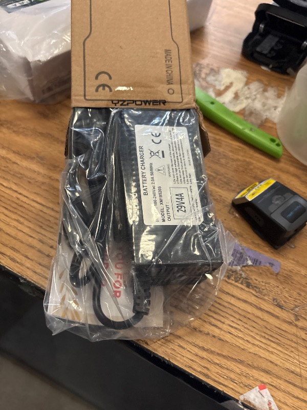 Photo 1 of 24V 4A Lithium Battery Charger for Electric Wheelchairs, 3-Pin XLR, Compatible with Pride Jazzy 614/1103 Ultra/Select 6, Go-Go ES2, Drive Medical, Rascal, Lakematic, Shoprider, Golden Tech Scooters
