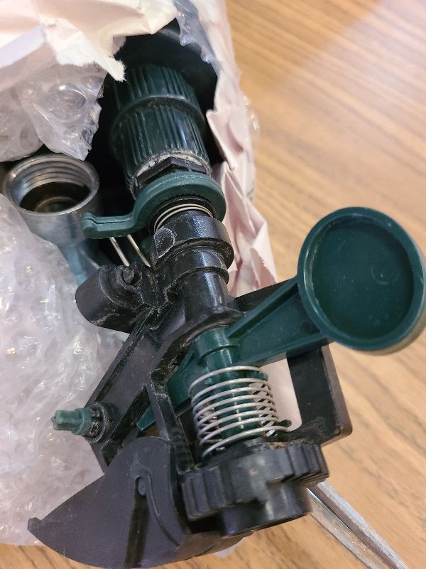 Photo 1 of [2025 Upgraded] Yardeen Motion Sensor Sprinkler with Adjustable Head, Water Spray for Lawn and Garden. Day and Night Mode can be Selected