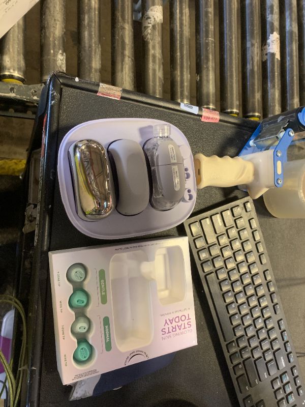 Photo 1 of Shark FacialPro Glow at-Home Hydro-Powered Facial System with DePuffi Hot & Cold Therapy – Professional Spa Skincare Device for Pore Cleansing, Hydration, & Radiant Glow, Lilac, FH320PL