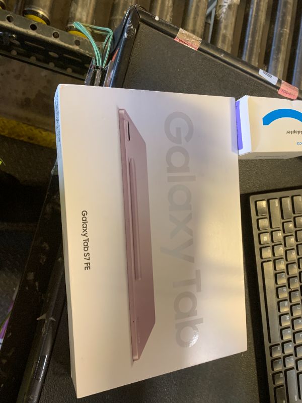 Photo 1 of SAMSUNG Galaxy Tab S7 FE 12.4” 64GB WiFi Android Tablet, Large Screen, S Pen Included, Multi Device Connectivity, Long Lasting Battery, US Version, 2021, Mystic Pink