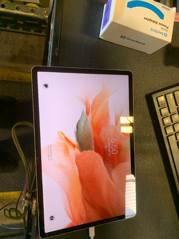 Photo 1 of SAMSUNG Galaxy Tab S7 FE 12.4” 64GB WiFi Android Tablet, Large Screen, S Pen Included, Multi Device Connectivity, Long Lasting Battery, US Version, 2021, Mystic Pink