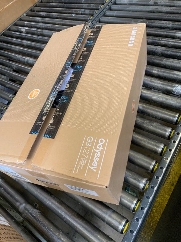 Photo 1 of Samsung 27-Inch Odyssey G3 (G30D) Series FHD Gaming Monitor, 1ms, 180Hz, AMD FreeSync, Adjustable Stand, Black Equalizer, Virtual Aim Point, Eye Saver Mode, Flicker-Free, LS27DG302ENXZA