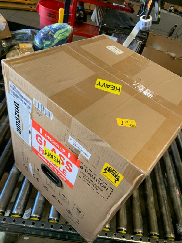 Photo 1 of Bambu Lab P1S 3D Printer, Fully Enclosed, Support Up to 16 Colors/Multi Materials, 500mm/s Fast Printing & High Precision, CoreXY & Auto Bed Leveling, Ready-to-Use FDM 3D Printers Large Print Size
