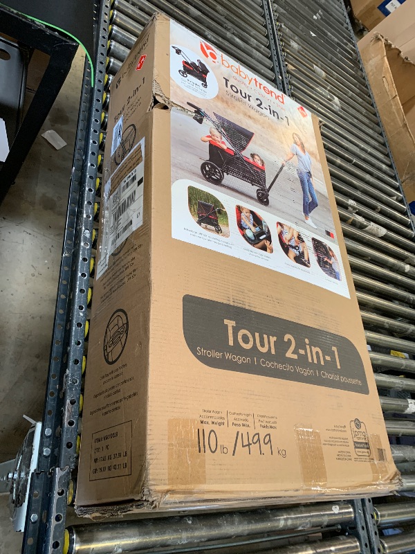 Photo 1 of Baby Trend Expedition/Tour LTE 2-in-1 Stroller Wagon, Mars Red