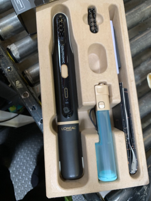 Photo 1 of L'Oreal Paris Colorsonic Permanent Hair Dye Coloring Device for Root Touch Up, All Over Color, and Gray Coverage, Mistake-Free Application (Hair Color Cartridge Sold Separately)