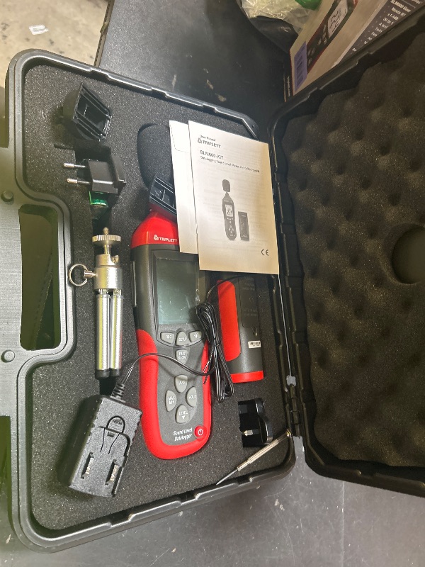 Photo 1 of Triplett SLM600-KIT Sound Level Datalogger Kit with Calibrator