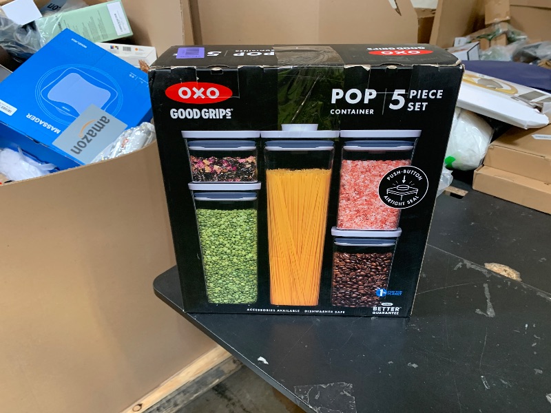 Photo 1 of OXO Good Grips 5-Piece POP Container Set