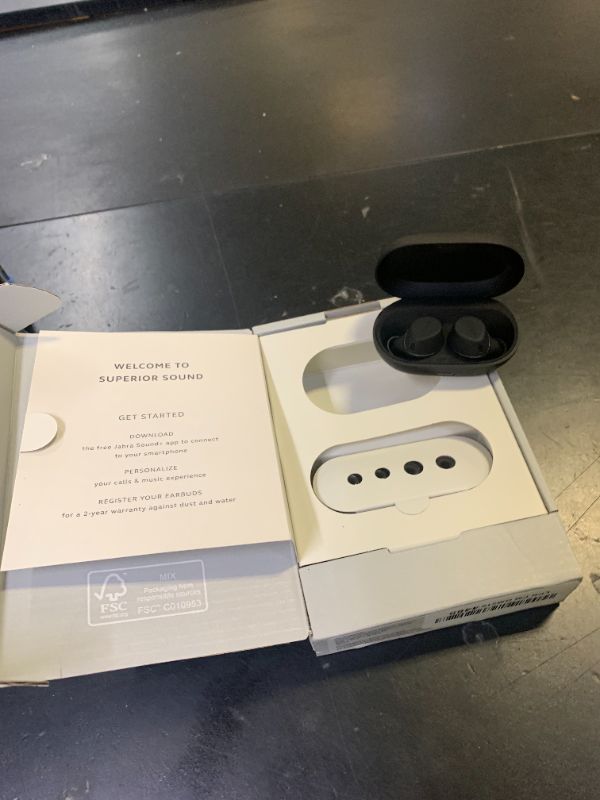Photo 1 of Jabra Elite 7 Active in-Ear Bluetooth Earbuds - True Wireless Sports Ear Buds ShakeGrip for The Ultimate Active fit and Adjustable Active Noise Cancellation - Black