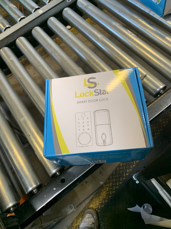 Photo 1 of LOCKSTAR® Smart Door Lock • Keyless Entry Deadbolt Door Lock • Multiple Entry Methods – APP • Fingerprint Touch ID • Keypad Code • Card FOB • Traditional Key • Smart Home Devices