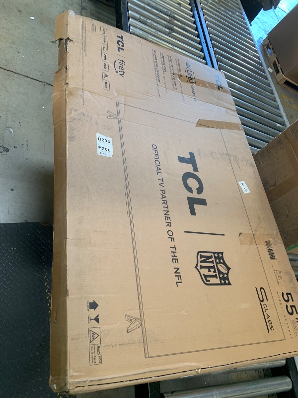 Photo 1 of TCL 55-Inch Class S5 UHD 4K LED Smart TV with Fire TV (55S551F, 2024 Model), Dolby Vision, HDR PRO+, Dolby Atmos, Alexa Built-in with Voice Remote, Apple AirPlay 2 Compatibility, Streaming Television