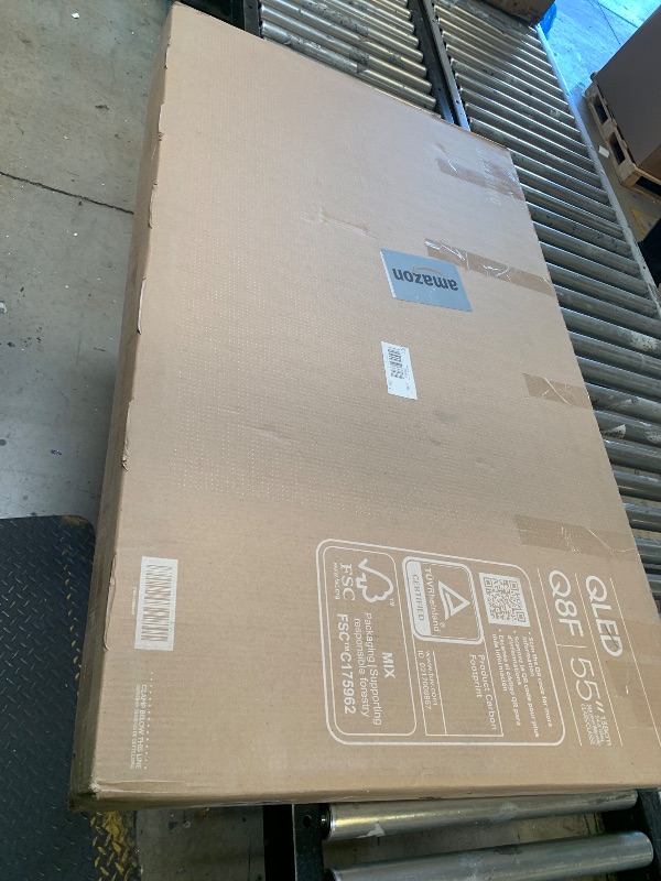 Photo 1 of Samsung 55-Inch Class QLED Q8F 4K UHD Smart TV (2025 Model) Q4 AI Processor, 100% Color Volume with Quantum Dot, AirSlim Design, Endless Free Content, Samsung Vision AI, Alexa Built-in