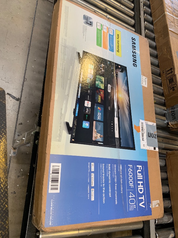 Photo 1 of SAMSUNG 40-Inch Class Full HD F6000 Smart TV (2025 Model) HDR, Object Tracking Sound Lite, Knox Security, One UI Tizen, Smart TV