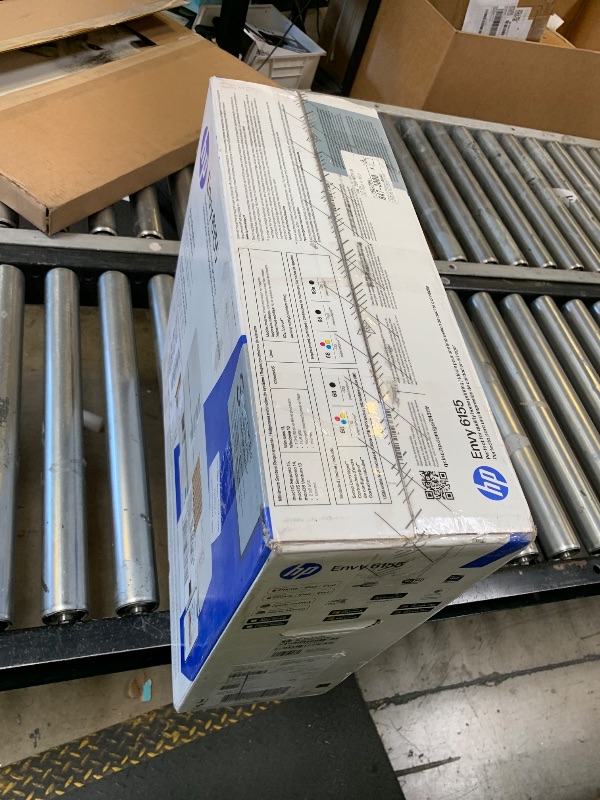 Photo 1 of HP Envy 6155 Wireless All-in-One Color Inkjet Printer, Print, Scan, Copy, Duplex Printing Best-for-Home, 3 Month Trial of Instant Ink Included, AI-Capable (C2WR7A) Portobello