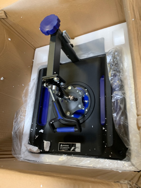 Photo 1 of VEVOR 8 in 1 Heat Press Machine 15x15 Inch, 360° Swing Away Shirt Press Machine - Digital Professional Heat Transfer Tshirt Press Machine, Sublimation Heat Press for T Shirts Hat Cap Mug Plate Blue