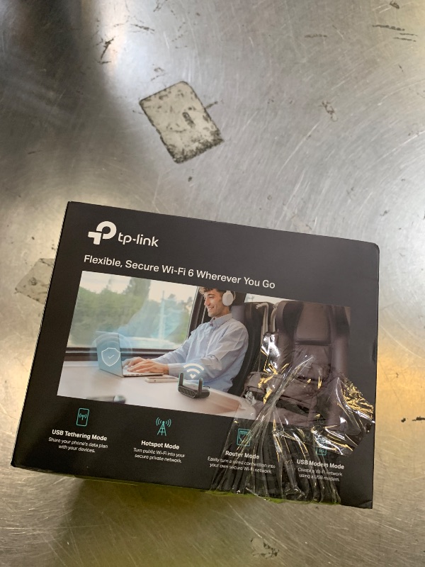 Photo 1 of TP-Link Roam 6 AX1500 Portable Wi-Fi 6 Travel Router Dual-Band | Easy Public WiFi Sharing | Hotel/RV/Travel Approved | Phone WiFi Tether | USB C 3.0 | Multi-Mode | OpenVPN, WireGuard® | TL-WR1512X
