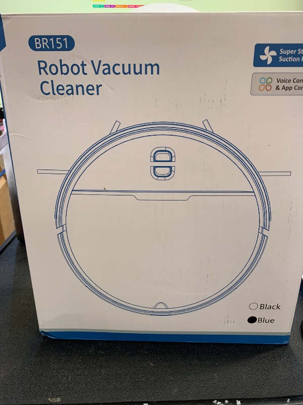 Photo 1 of Robot Vacuum and Mop Combo, 2 in 1 Robot Vacuum Cleaner with WiFi/App, Smart Robotic Vacuums with Strong Suction, Schedule, Self-Charging, Slim, Quiet, Ideal for Hard Floor, Pet Hair, Low Pile Carpet