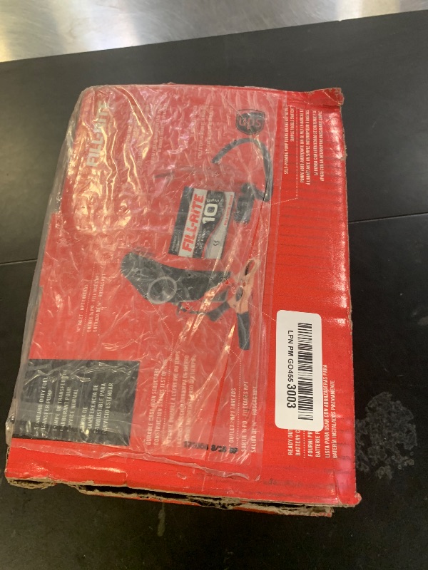 Photo 1 of Fill-Rite FR1612 Portable Diesel Transfer Pump (Pump Only w/Power Cable & Battery Clips)