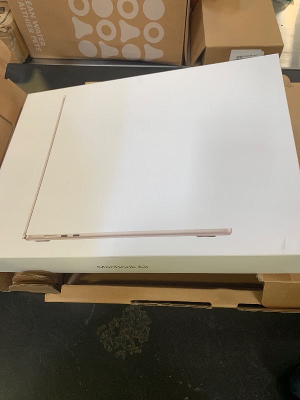 Photo 1 of Apple 2025 MacBook Air 15-inch Laptop with M4 chip: Built for Apple Intelligence, 15.3-inch Liquid Retina Display, 16GB Unified Memory, 256GB SSD Storage, 12MP Center Stage Camera, Touch ID; Starlight
