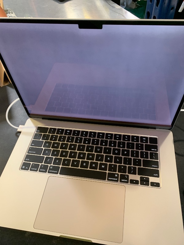 Photo 1 of Apple 2025 MacBook Air 15-inch Laptop with M4 chip: Built for Apple Intelligence, 15.3-inch Liquid Retina Display, 16GB Unified Memory, 256GB SSD Storage, 12MP Center Stage Camera, Touch ID; Starlight