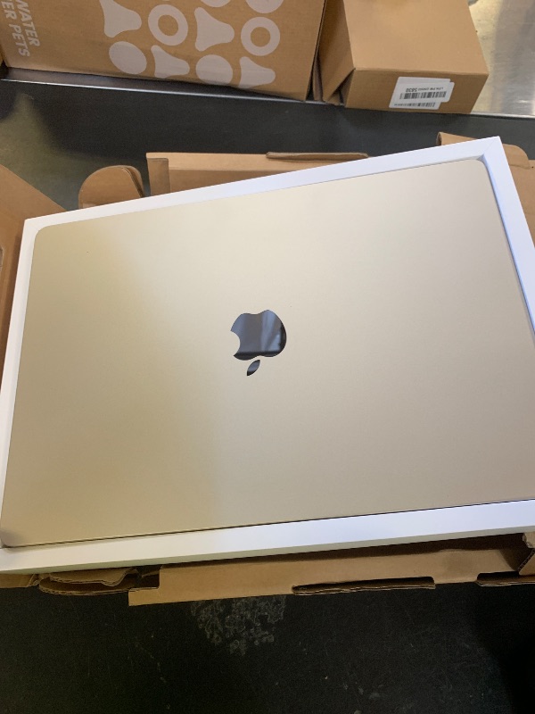 Photo 1 of Apple 2025 MacBook Air 15-inch Laptop with M4 chip: Built for Apple Intelligence, 15.3-inch Liquid Retina Display, 16GB Unified Memory, 256GB SSD Storage, 12MP Center Stage Camera, Touch ID; Starlight