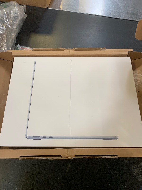 Photo 1 of Apple 2025 MacBook Air 13-inch Laptop with M4 chip: Built for Apple Intelligence, 13.6-inch Liquid Retina Display, 16GB Unified Memory, 512GB SSD Storage, 12MP Center Stage Camera, Touch ID; Sky Blue