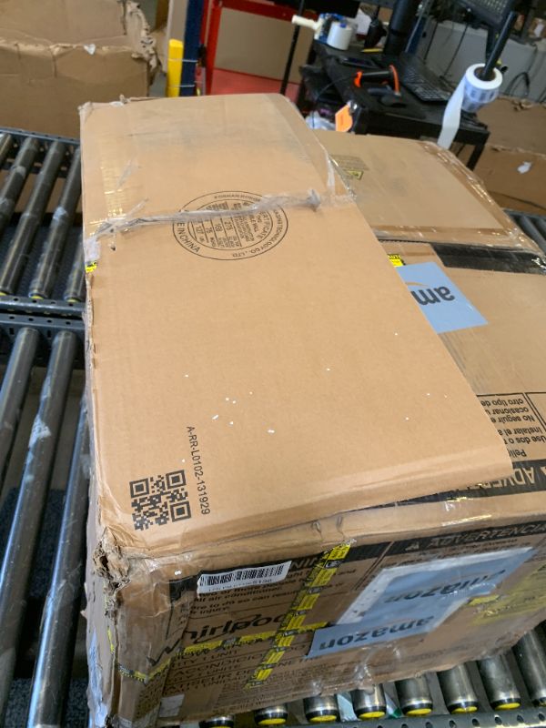 Photo 1 of Whirlpool 18,000 BTU 230V Window Air Conditioner with Supplemental Heat, Window Mounted AC Unit with Heater for Apartment, Living Room, Bedroom, Large Rooms up to 1000 Square Feet