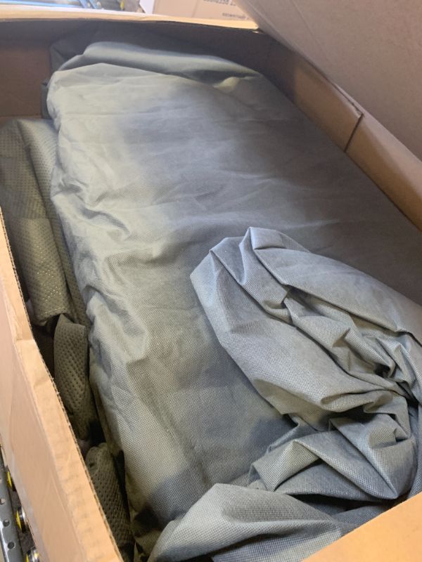 Photo 1 of 5th Wheel RV Cover 40-43ft, Upgraded 7-Layer Thick | 400 LBS Tearproof, Waterproof, Anti-UV & Windproof Camper Cover w/Tongue Jack Cover, Gutter Covers, Tire Covers, Stair Cover, Straps & Storage Bag