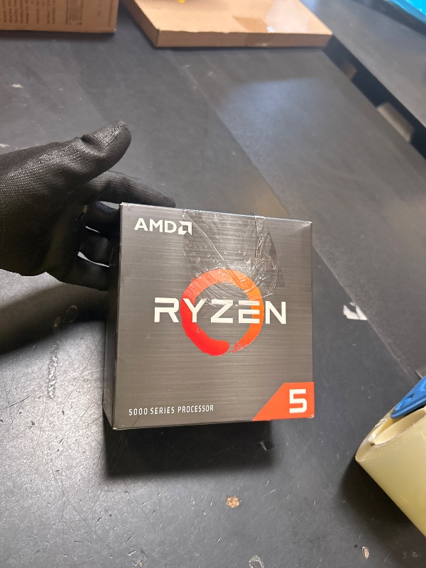 Photo 1 of AMD Ryzen 5 5500 6-Core, 12-Thread Unlocked Desktop Processor with Wraith Stealth Cooler