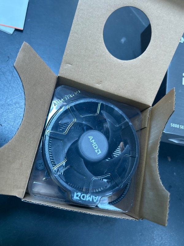 Photo 1 of AMD Ryzen 5 5500 6-Core, 12-Thread Unlocked Desktop Processor with Wraith Stealth Cooler