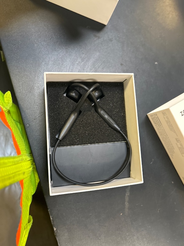 Photo 1 of Bone Conduction Headphones Bluetooth 6.0 Earbuds, Open Ear Headphones with Dual Driver Sound, LED Display, IP67 for Sport / running, Dual Device Connection & Low-Latency Game Mode,12 Hours Playtime