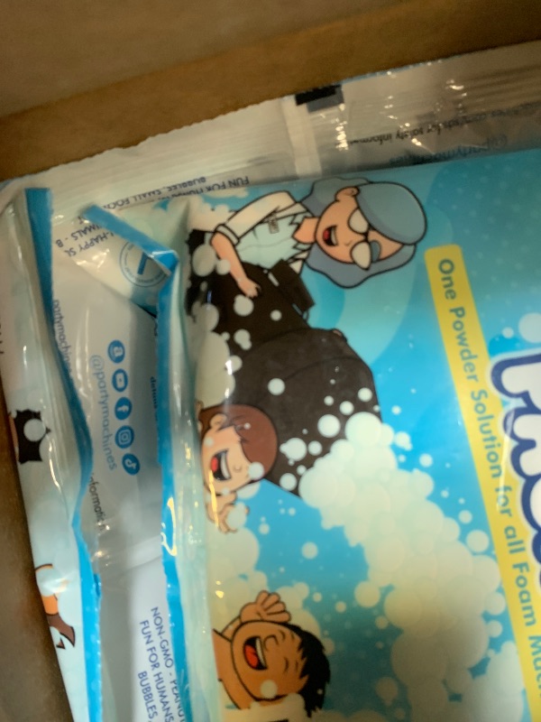 Photo 1 of The Most Reliable and robust foam party solution - Up to 700 Gallons or 12 Rounds of bubble party fun - Compatible with ALL Foam Machines & Generators