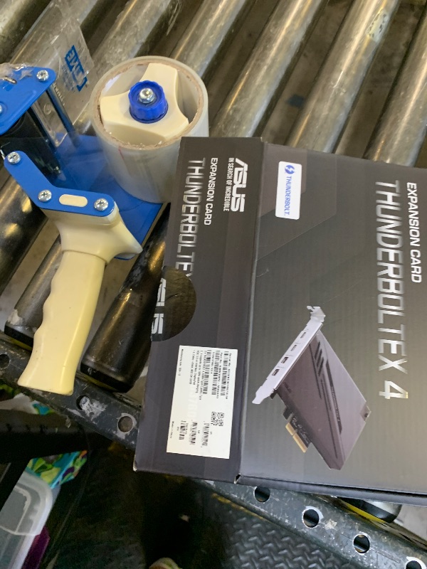 Photo 1 of ASUS ThunderboltEX 4 with Intel® Thunderbolt™ 4 JHL 8540 Controller, 2 USB Type-C Ports, up to 40Gb/s bi-Directional Bandwidth, DisplayPort 1.4 Support, up to 100W Quick Charge, Black