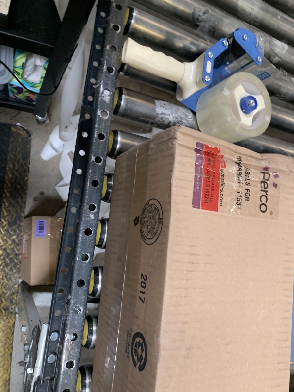 Photo 1 of Pricing Labels for Monarch 1153 White Three-Line Pricing Gun - 48,000 Labels w/ 48 Rolls Value Pack, 8 Sleeves - Made in USA