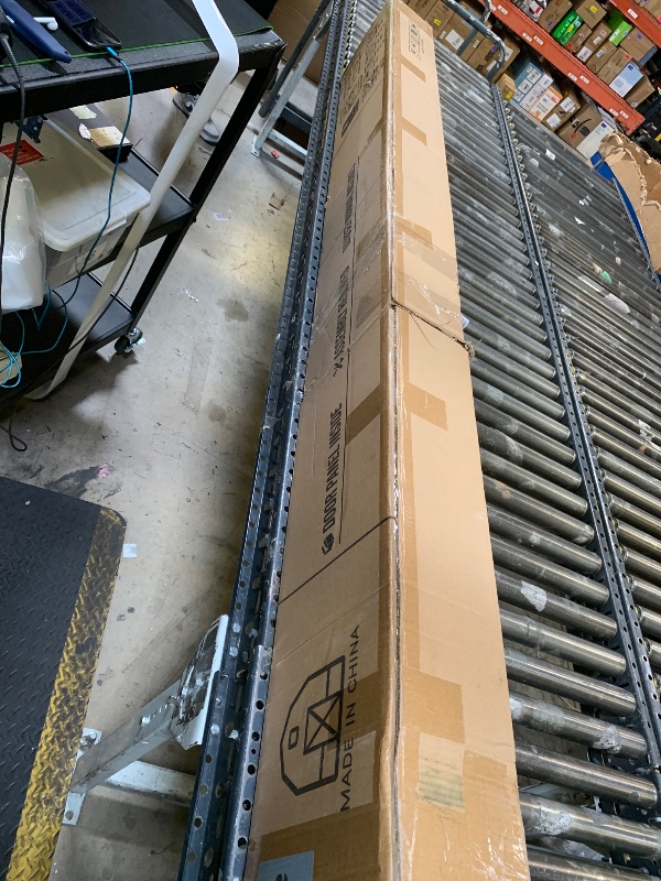 View 3 of ROYMELO 54x84 inch Sliding Barn Wood Door Slab with 9ft Hardware Kit, Requires Simple DIY Assembly