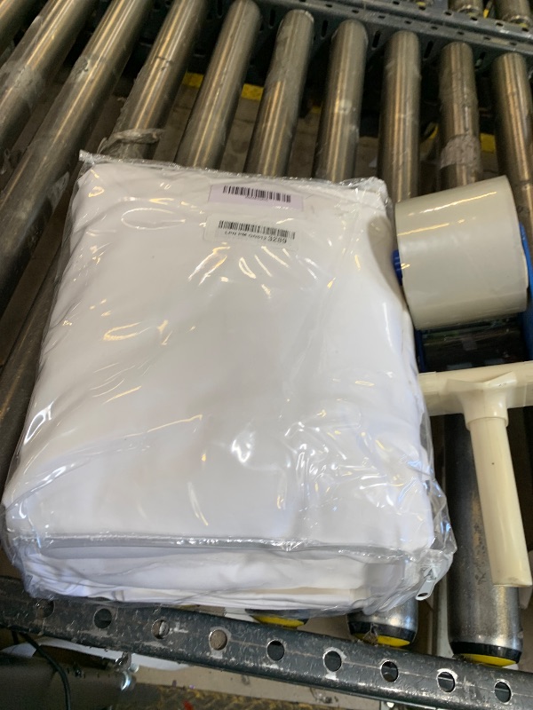 Photo 1 of eBeddy Linens Premium Duvet Cover Set California King 104x98 Inch Pure Egyptian Cotton Soft 3 Pieces (1 Duvet Cover & 2 Pillow Shams) Zipper Closure & Corner Ties, White Solid