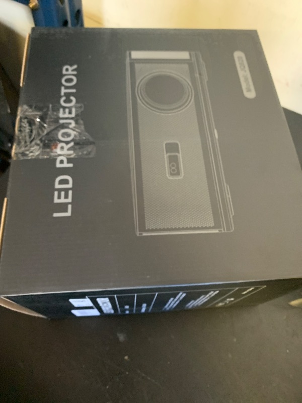 Photo 1 of 2000 ANSI 4K Decoding Projector with WiFi and Bluetooth, HAPPRUN Movie Home Theater with Auto Focus, 300'' Display for Indoor/Outdoor, Smart Proyector Compatible with Phone/TV Stick/PC/PS5