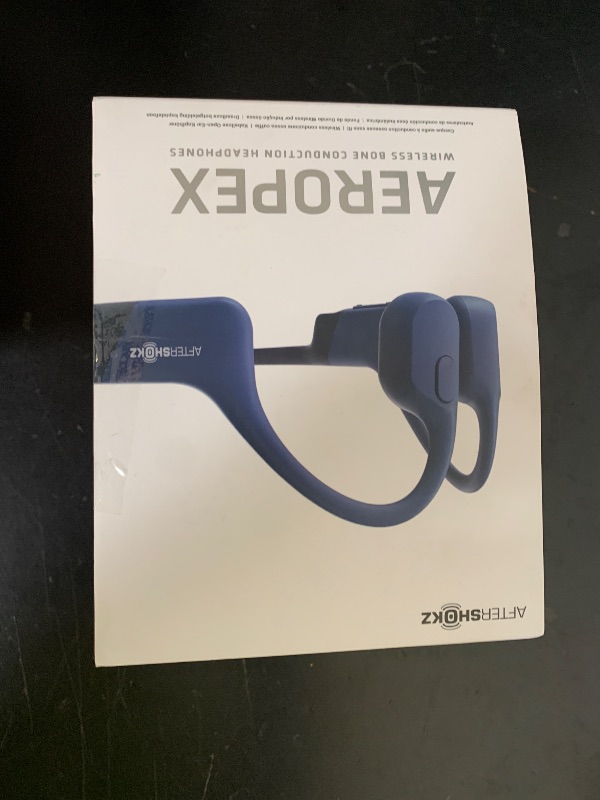 Photo 1 of Aftershokz Aeropex Bone Conduction Wireless Bluetooth Headphones with Sport Belt