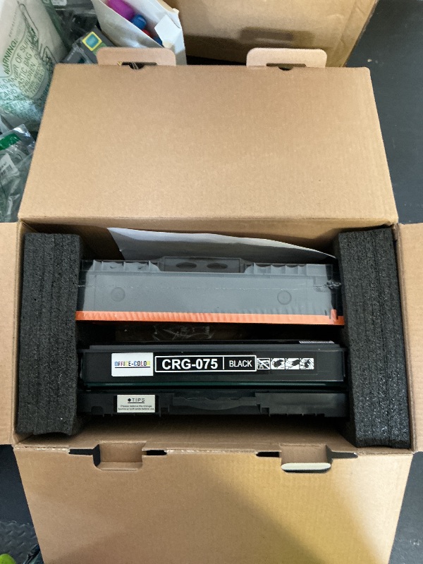 Photo 1 of 075 Black,Cyan,Magenta,Yellow Toner Cartridge Replacement for Canon 075 075H Color imageCLASS MF665Cdw MF662Cdw MF663Cdw LBP640 MF660 LBP646Cdw LBP647Cdw Printer Ink