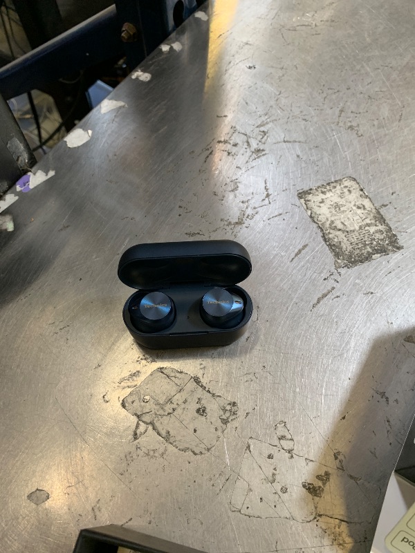 Photo 1 of Technics EAH-AZ80-A Premium Hi-Fi True Wireless Bluetooth Earbuds with Advanced Noise Cancelling - Midnight Blue