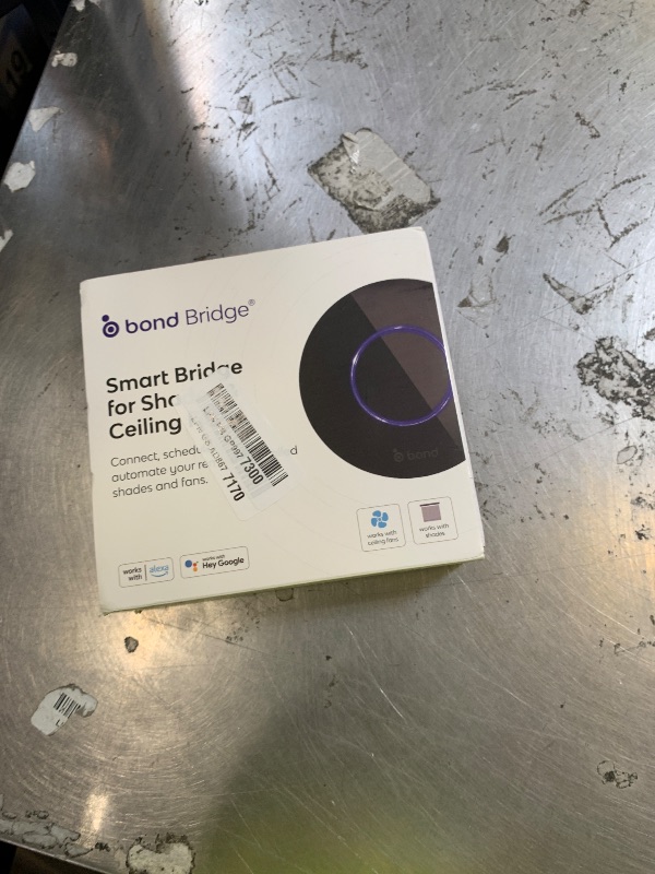 Photo 1 of BOND | Add Wifi to Ceiling Fan, Fireplace or Motorized shades | Works with Alexa, Google Home | Remote Control with App | Works with iPhone or Android