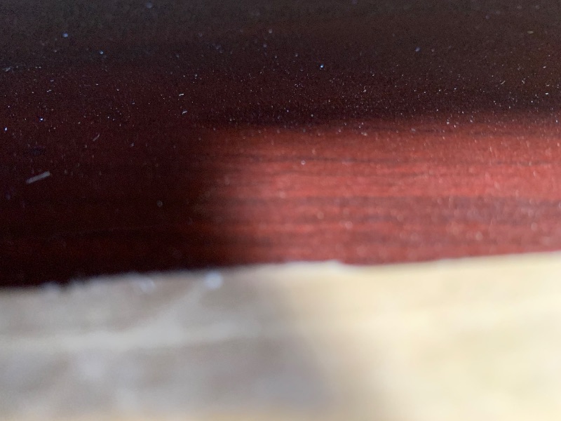 Photo 1 of OfficeSimpli 60 x 30 Inch Desk Top, Made in USA Replacement Table Top for Sit-to-Stand Adjustable Desk Frame, Countertop, Workbench for Home and Office (Desk Top only) - Mahogany Long Grain