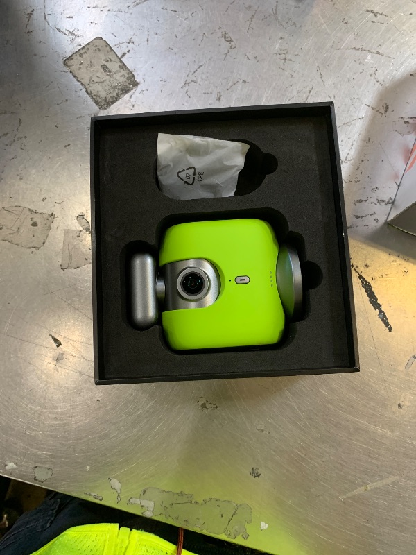 Photo 1 of XbotGo Chameleon AI Auto Sports Action Camera - 4K 60FPS Soccer Camera and Basketball Tracking Camera for Team Sports, Live Streaming, No Subscription, Works with iOS & Android (Lemon Green)