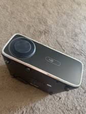 Photo 1 of HAPPRUN 2500 ANSI Lumens Outdoor Projector with Built-in Streaming Apps, 4K Decoding Resolution, Dolby Audio, WiFi 6 and Bluetooth 5.2 for Indoor and Outdoor Home Theater
