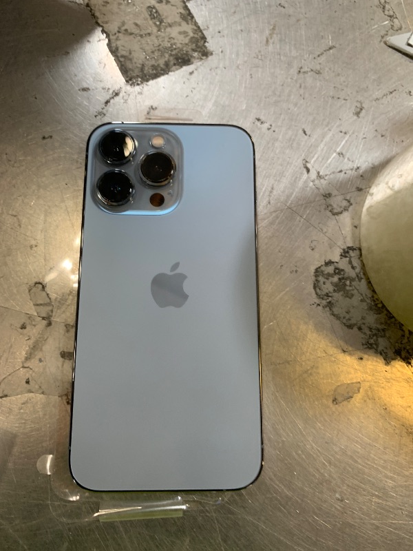 Photo 1 of Apple iPhone 13 Pro, 512GB, Sierra Blue - Unlocked (Renewed)